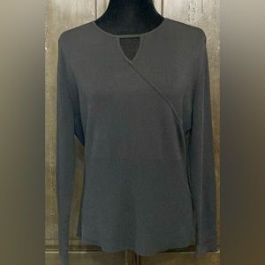 Strazzi Black long sleeves sweater. Size XL